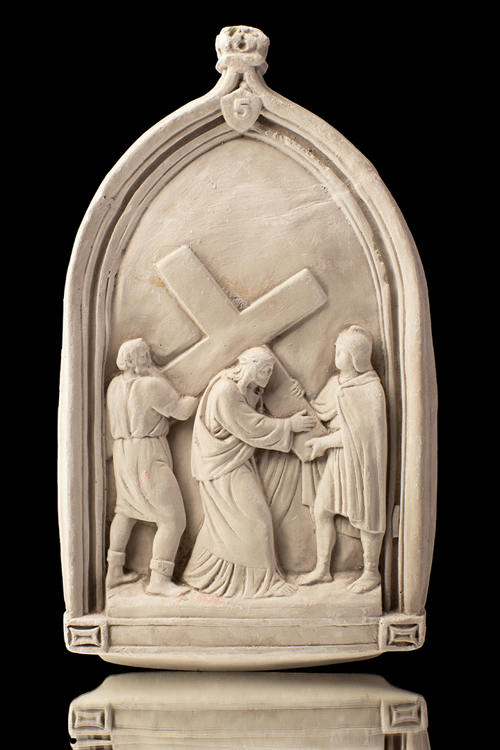 Dos ángeles y Jesús
