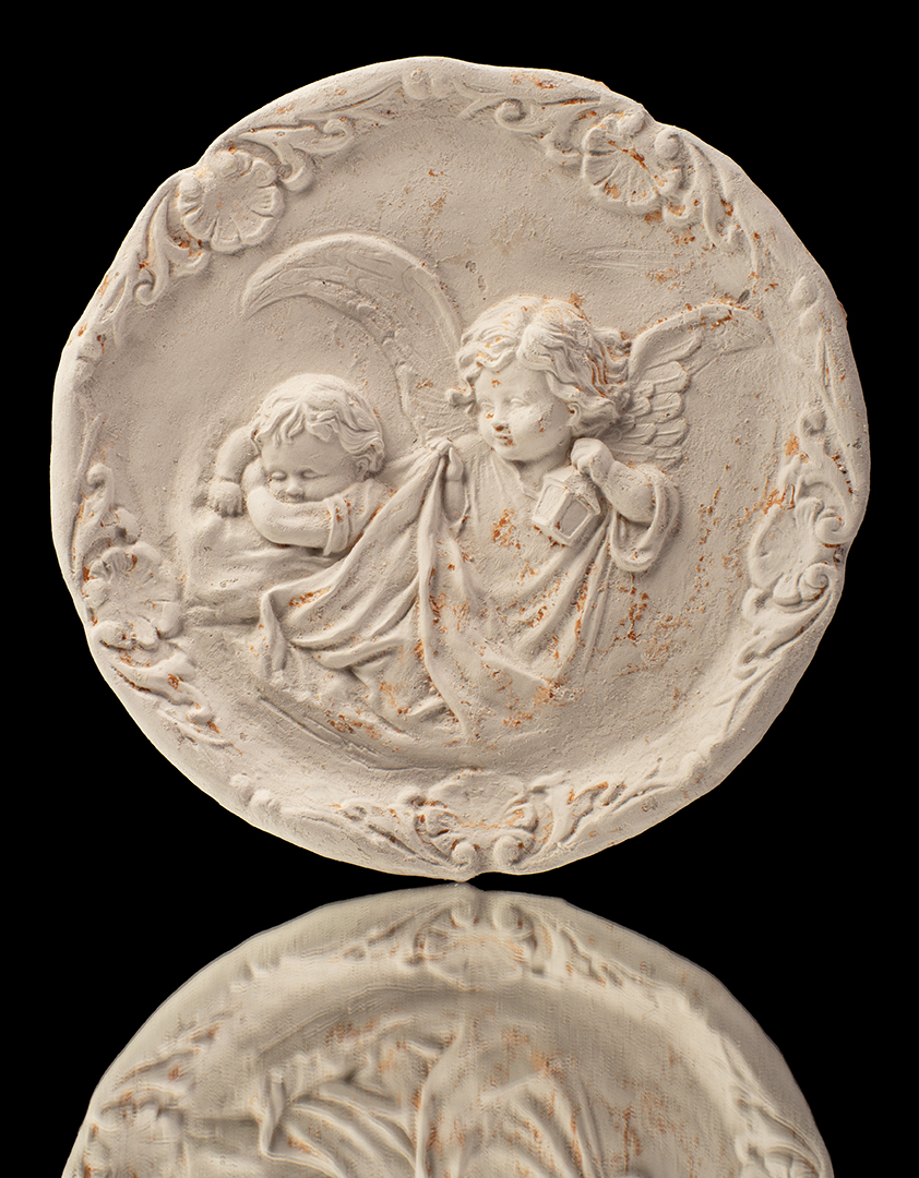 Plato de ángeles