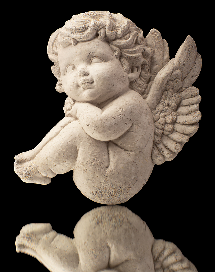 Ángel feliz