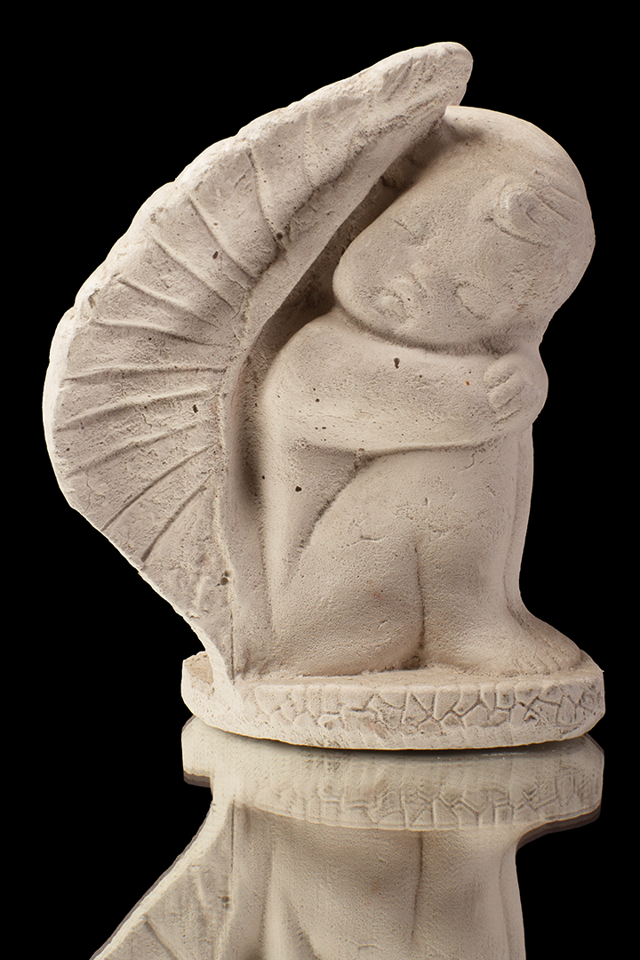 Ángel sentado