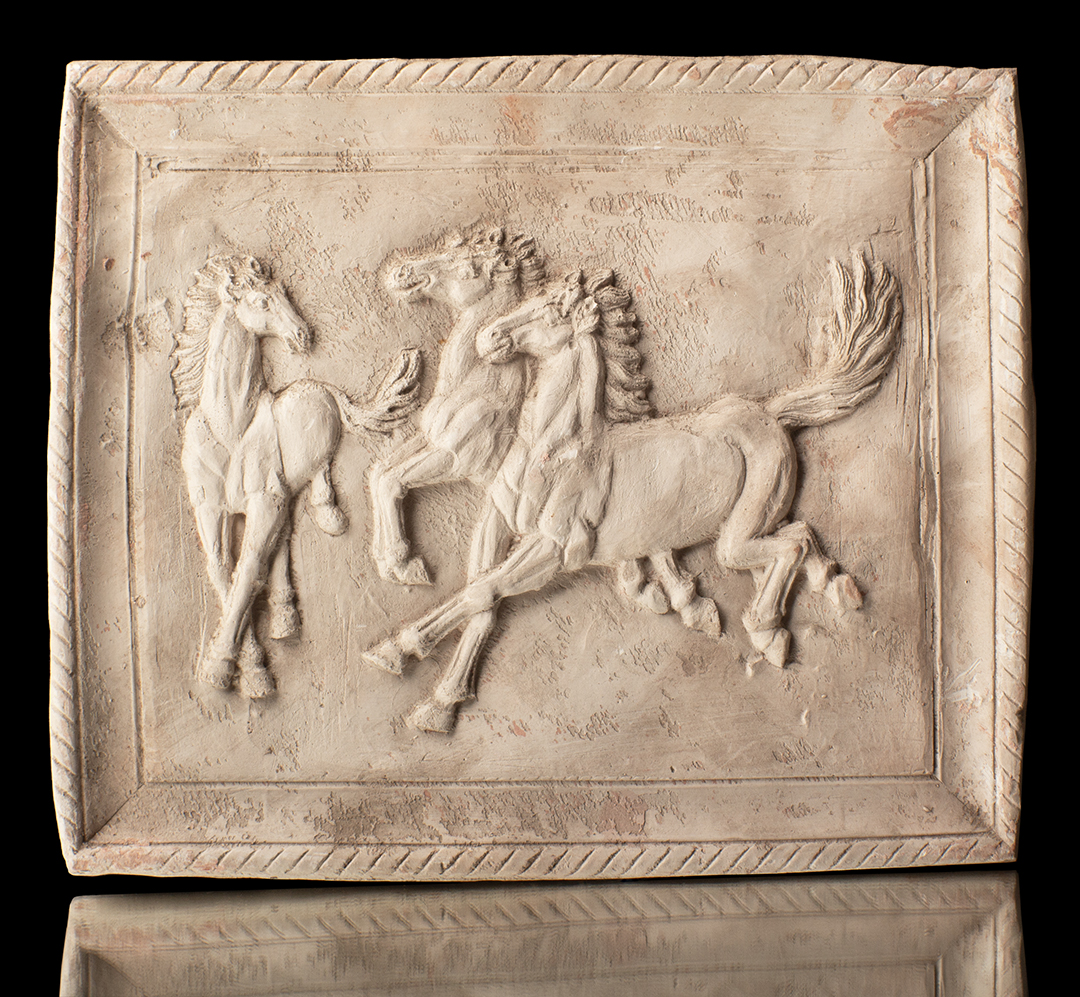 CUADRO CON TRES CABALLOS