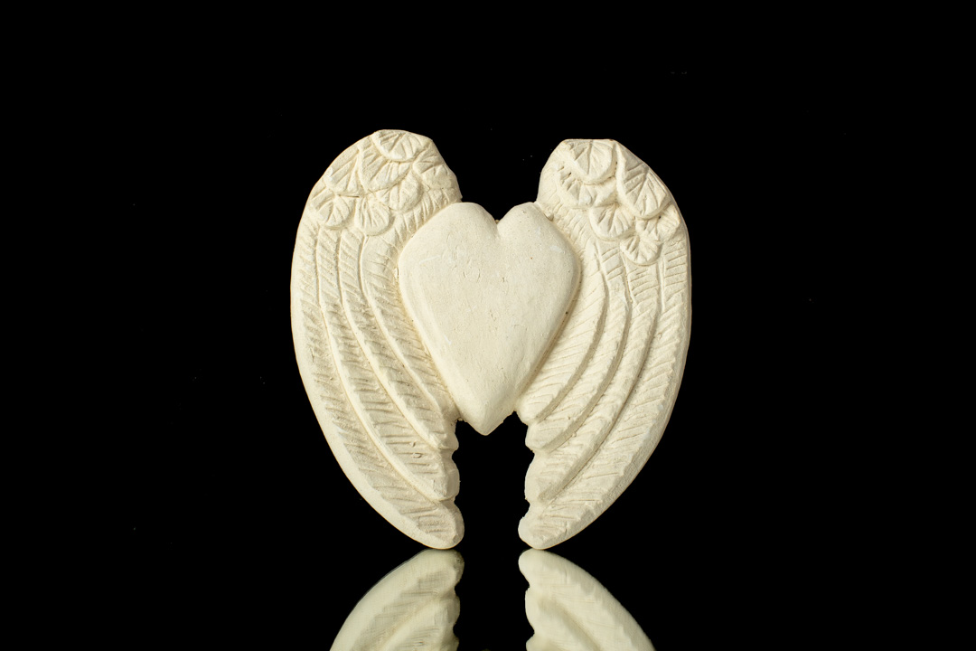Corazón con alas