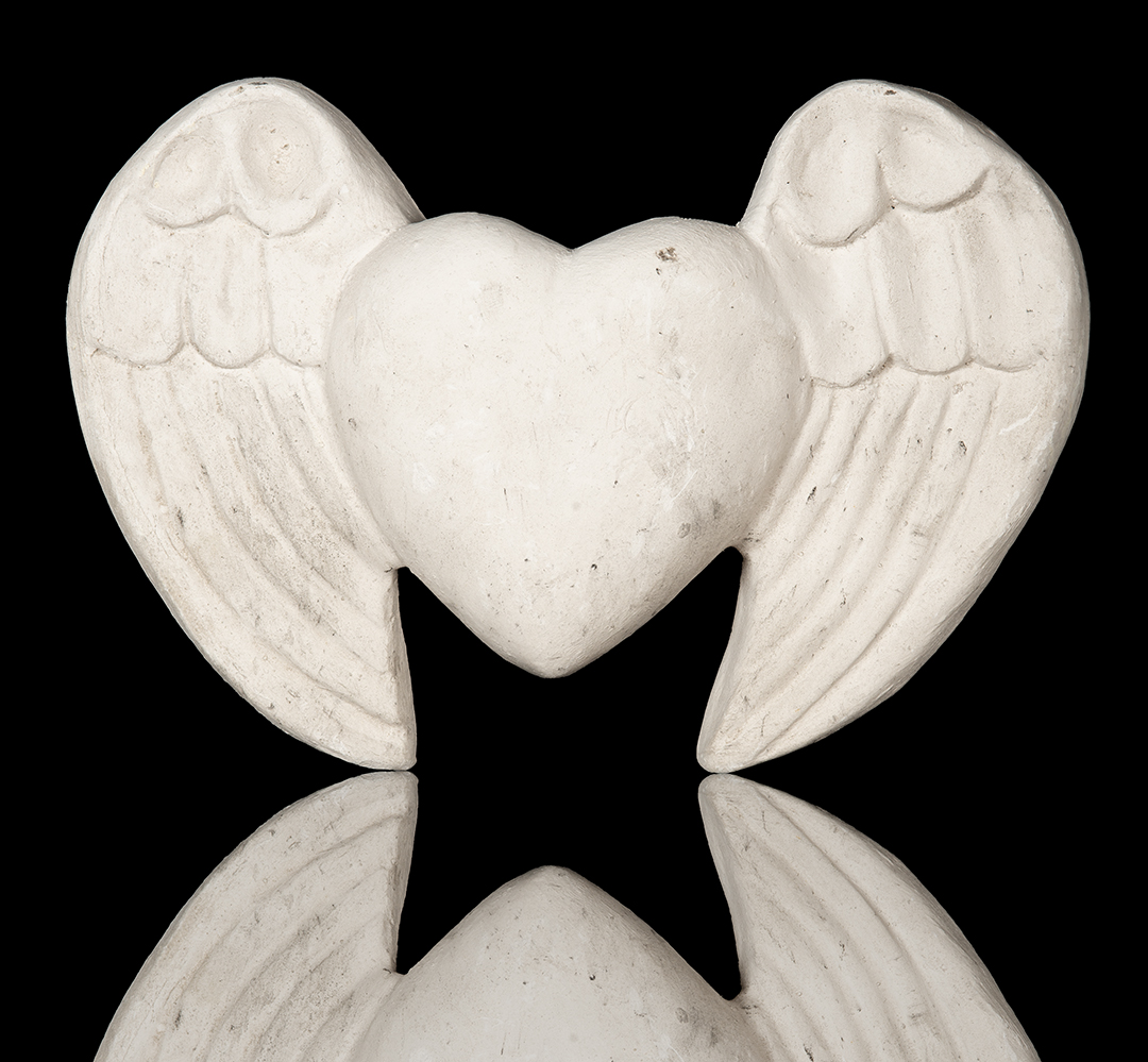 Corazón con alas