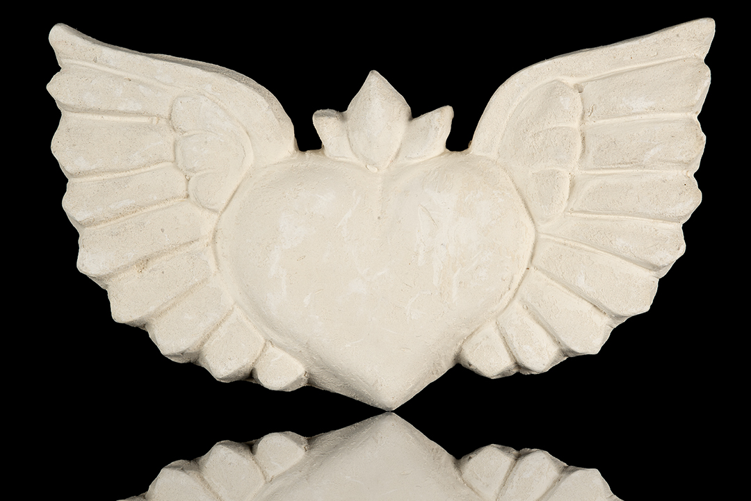 Corazón con alas