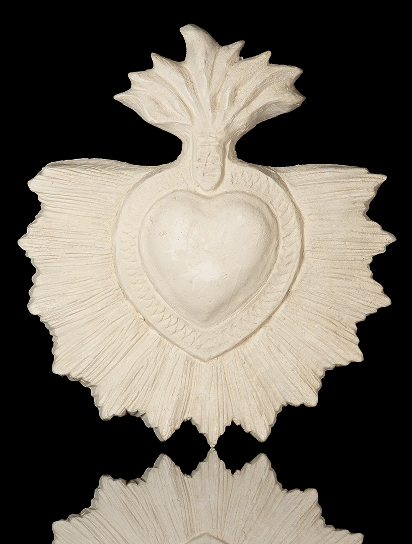 Corazón con semi sol