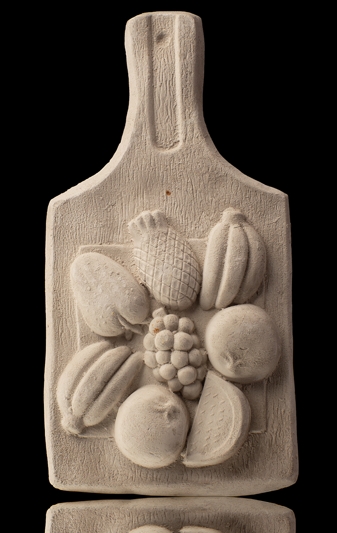 Tabla con frutas y verduras