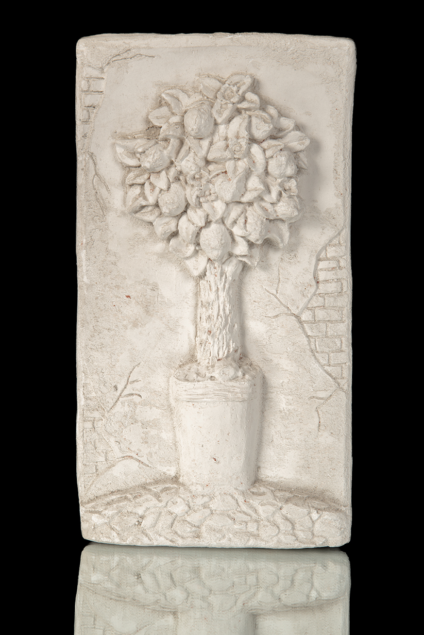 Cuadro con árbol de frutas