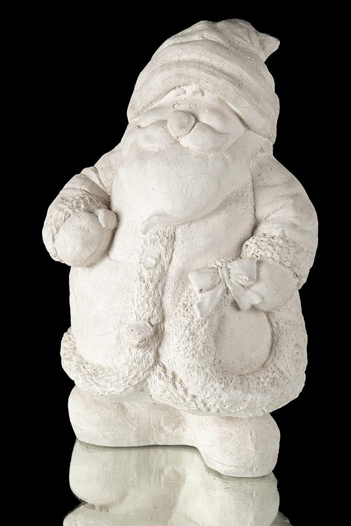 Viejito pascuero con adorno