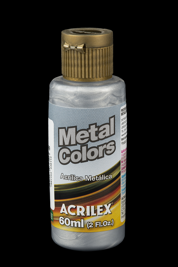 PINTURA ACRÍLICA METÁLICA 100g