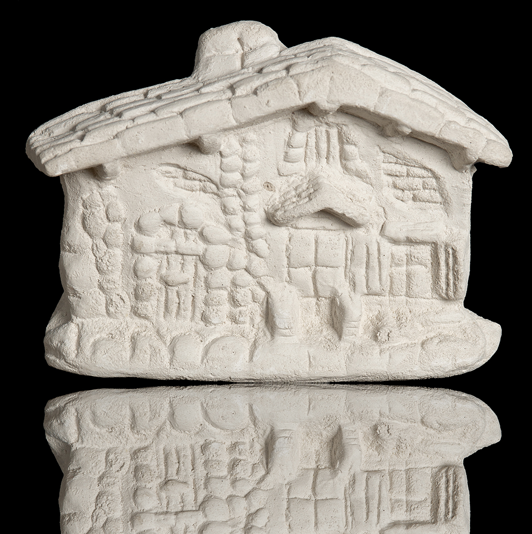 Casa con chimenea