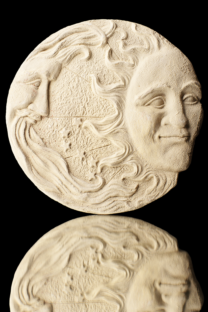 CUADRO CON SOL Y LUNA